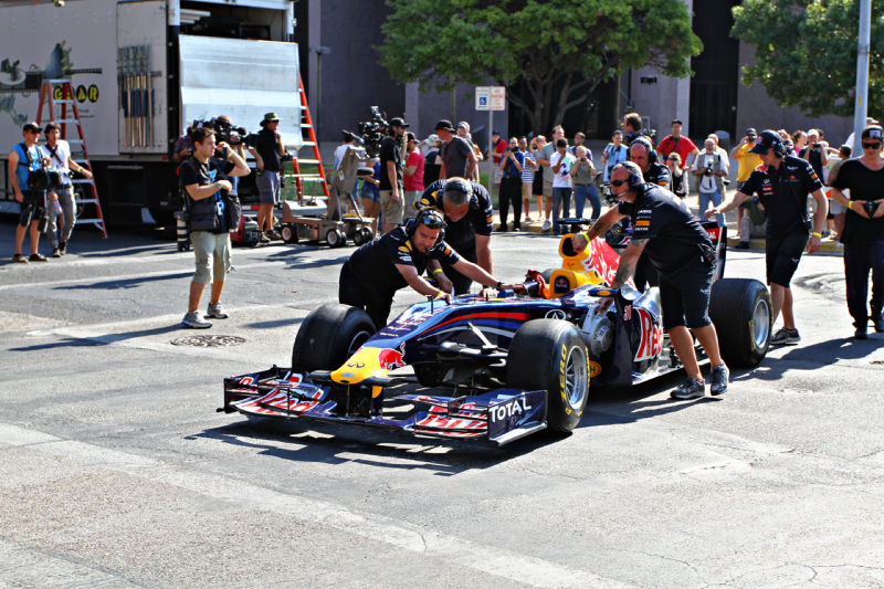 Illustration for article titled Red Bull Austin F1 David Coulthard Texas